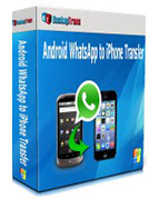 Android WhatsApp to iPhone Migrator box