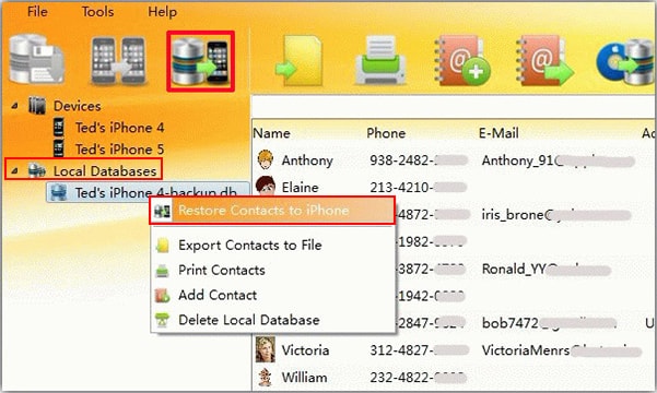 import contacts from computer to iPhone