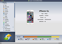 iPhone to mac transfer software- Screenshot