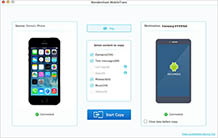 MobileTrans Phone Transfer iPhone - Screenshot