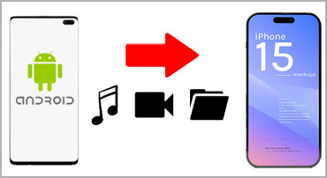 transferring files from android to iphone 15