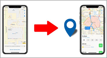 faking gps location on the iphone