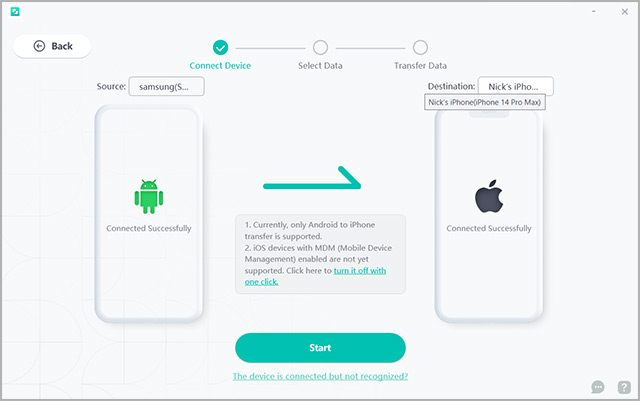 connecting iphone and android to computer