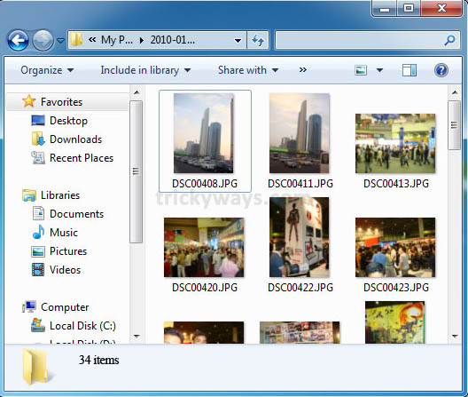 how to download pictures from iphone to pc windows 7