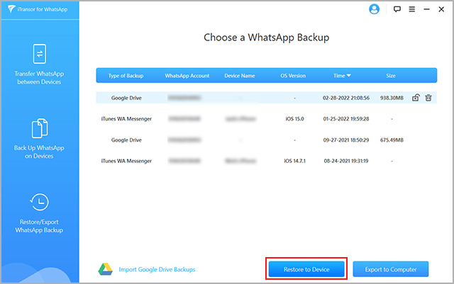 download whatsapp backup on pc and read it