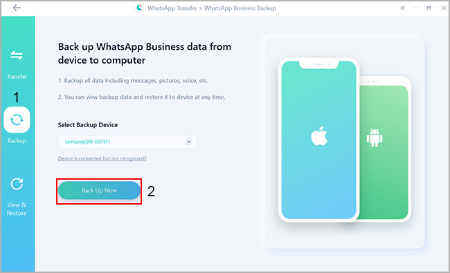 add whatsapp business to appclone app