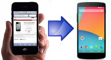 transfer data from iPhone to google nexus 5