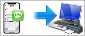 transfer iPhone SMS messages to PC for printing